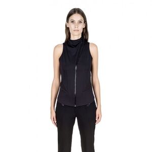 Slim Tapered Black Women's Pants